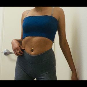 Strapless Crop Top
